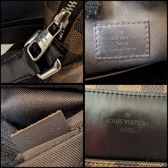 ✨️💎Authentic Louis Vuitton jake messenger pm Damier crossbody bag pochet - Picture 12 of 13